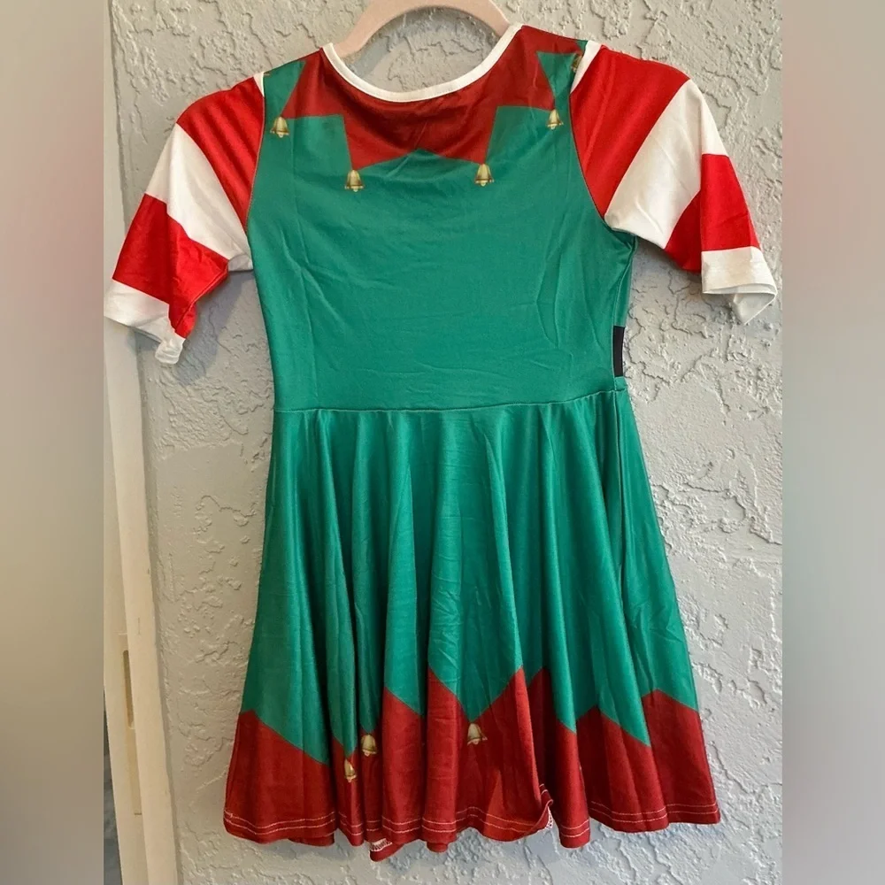 Festive Elf Dress for Girls (NWT)